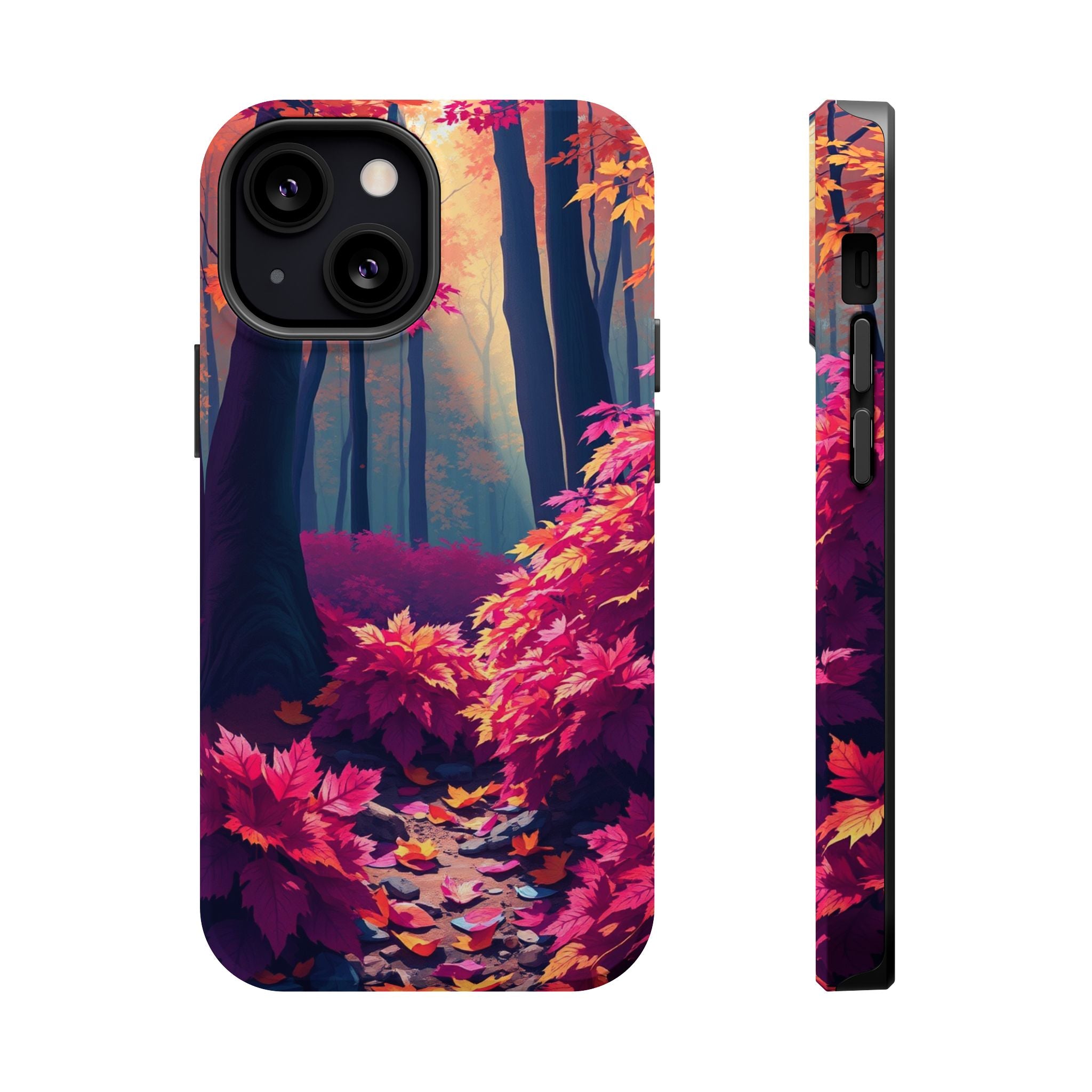 iPhone Earthy Autumn Forest Floor Design Slim Everyday iPhone Designer · iPhone