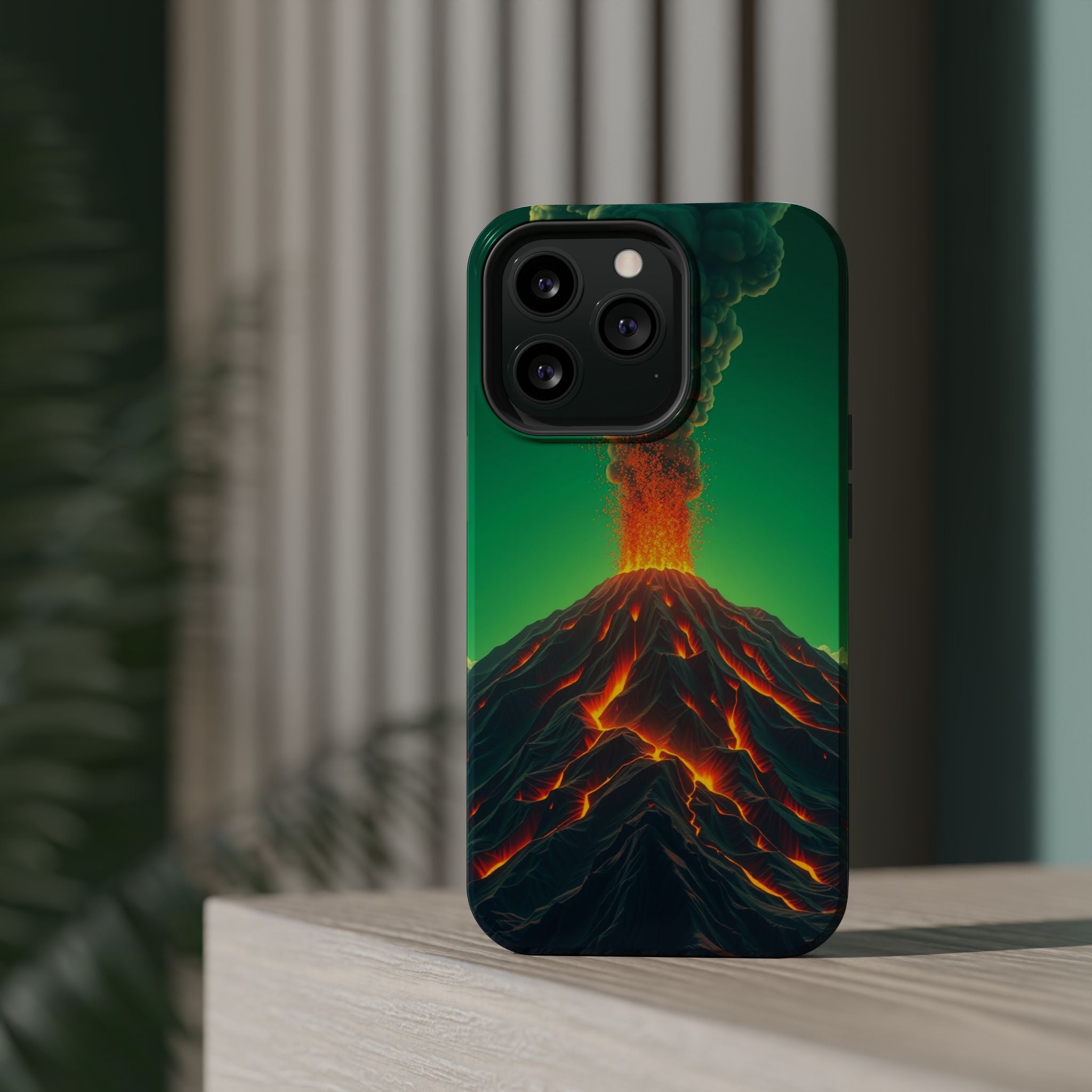 iPhone Dreamy Volcanic Eruption Design Slim Everyday Designer Case · iPhone Case