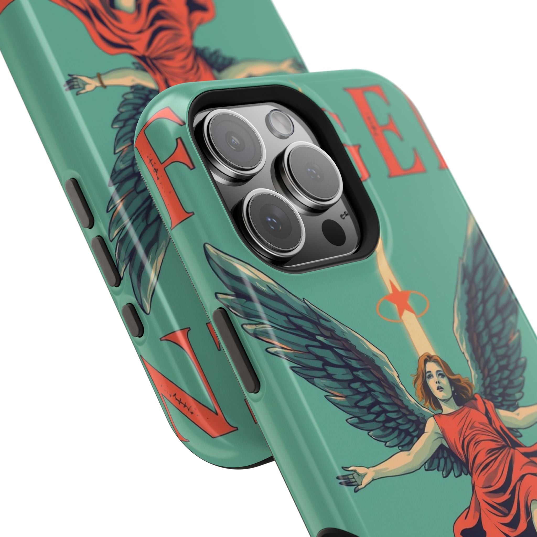 iPhone Radiant Fallen Angel Design Bold Modern Everyday Snap Case · iPhone Case