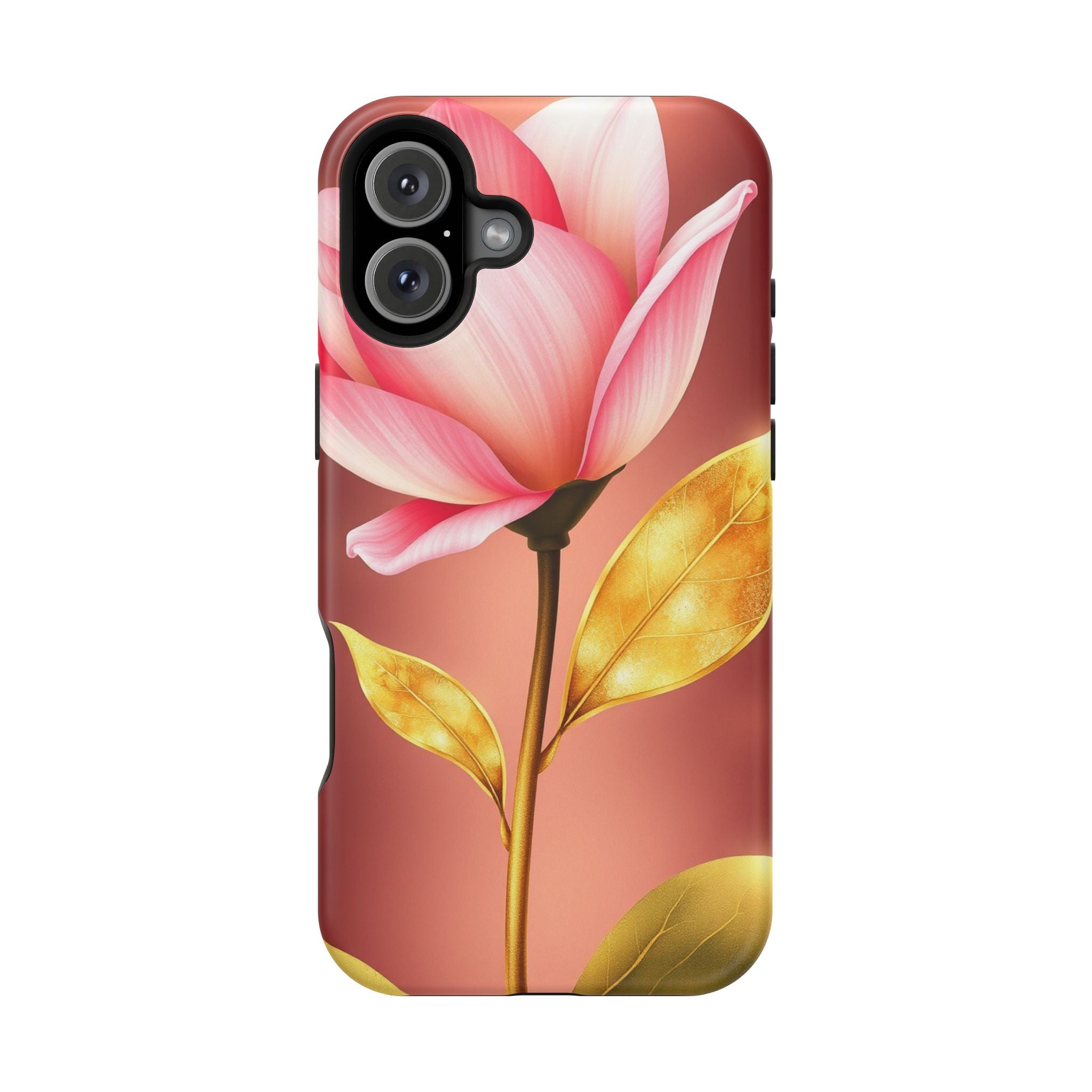 iPhone Dreamy Bloom and Leaf Design 14 Slim Everyday Designer Case · iPhone Case
