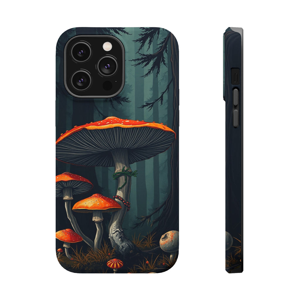iPhone Mushroom Forest Dark Academia Slim Everyday Designer Case · iPhone Case