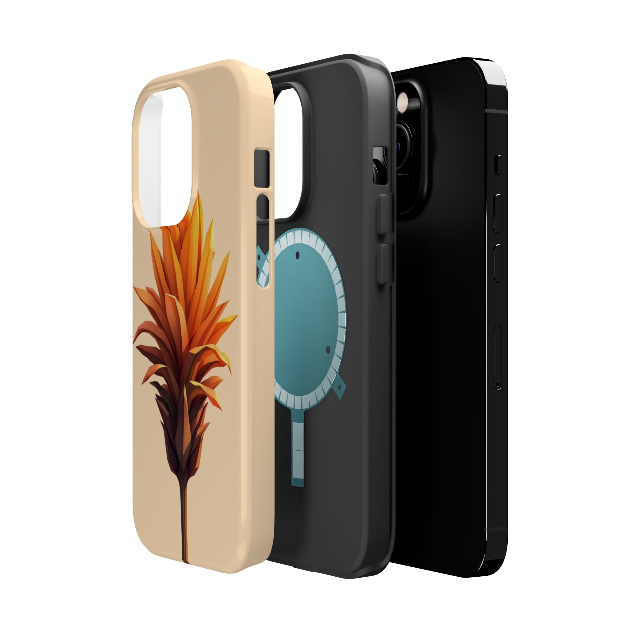 iPhone Sunset Amber And Peach Desert Flower Slim iPhone Everyday · iPhone Case