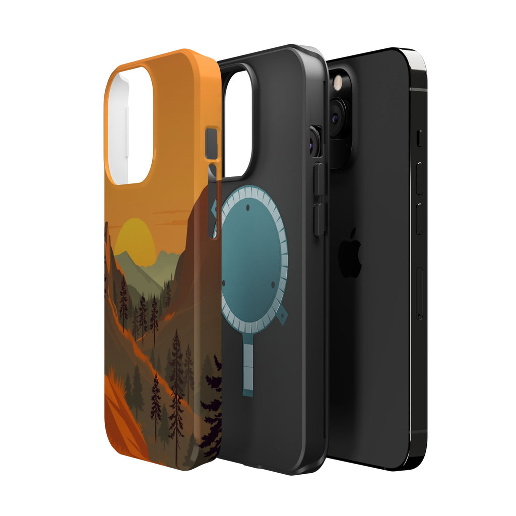 iPhone Pine Ridge Earthy Design Slim Everyday Designer Case · iPhone Case