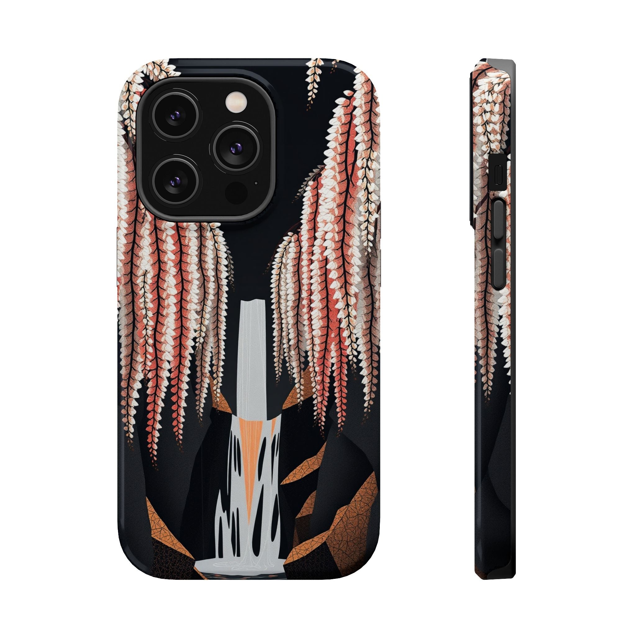iPhone Earthy Wisteria Cascade Design Slim Everyday iPhone 10 Designer · iPhone