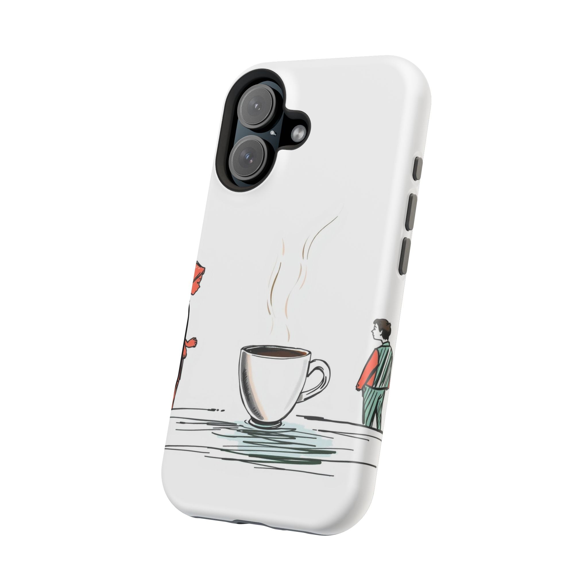 iPhone Coffee Before People Mystic Art Slim Everyday Designer Case · iPhone Case