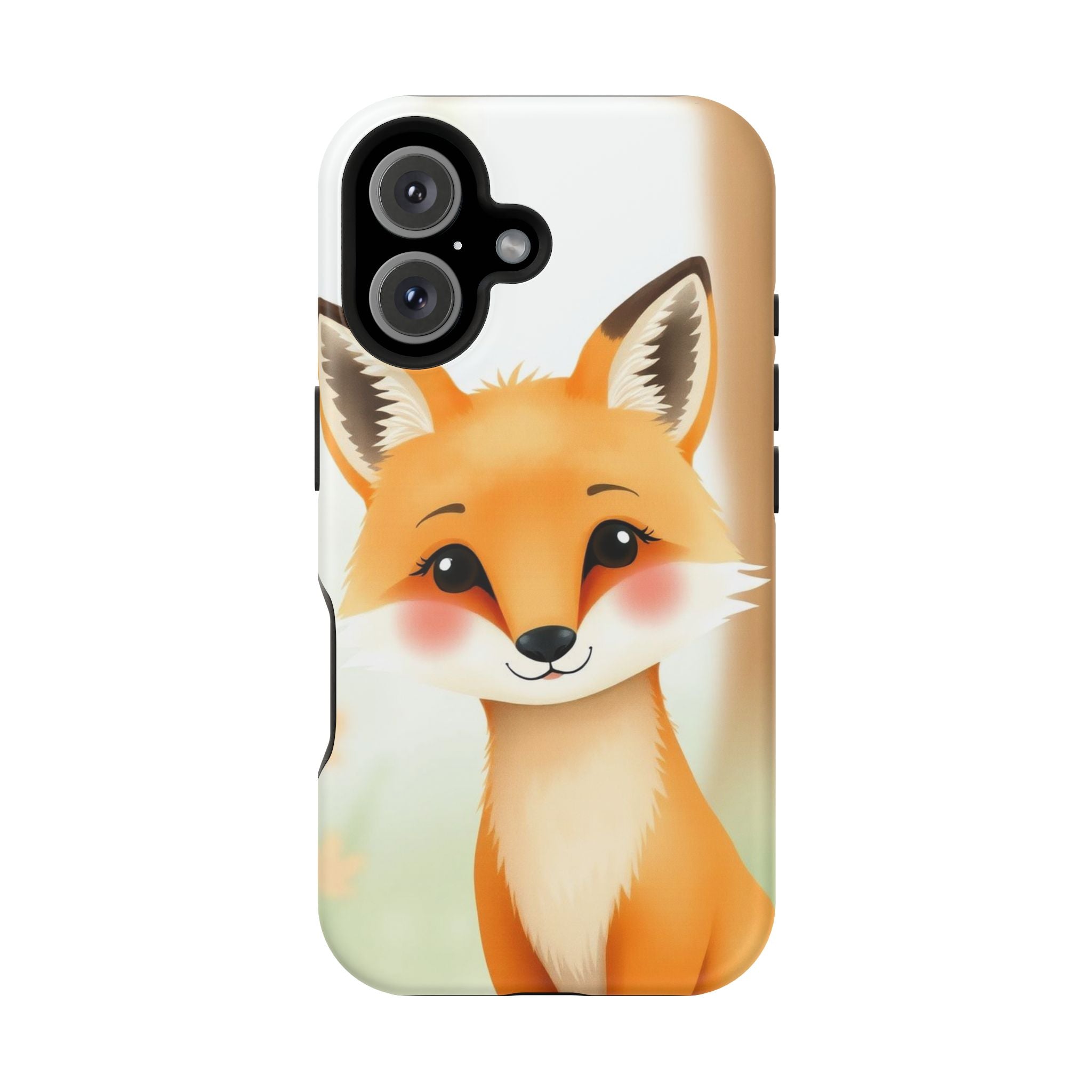 iPhone Watercolor Fox Portrait Kids Fun iPhone Phone Case Gift Slim · iPhone Cas