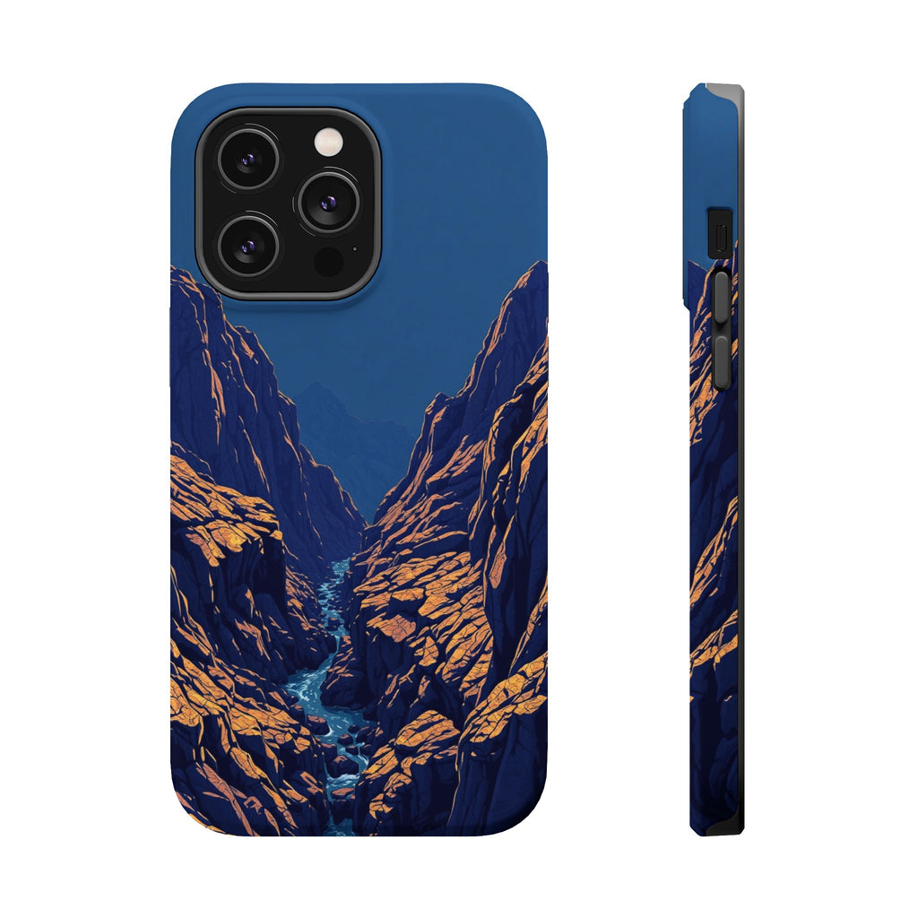 iPhone Indigo And Violet Rocky Coastline Slim Everyday iPhone Designer · iPhone