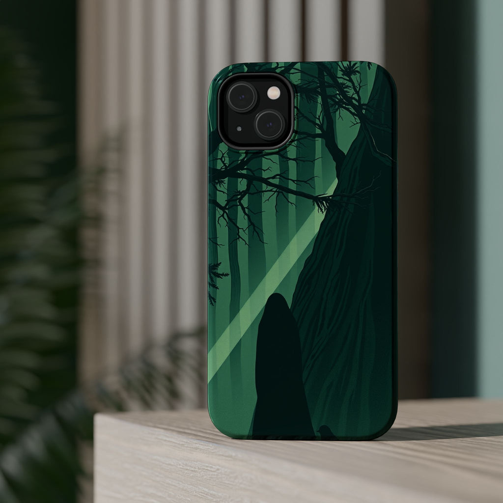 iPhone Sage And Ivory Dark Forest Spirits Slim Everyday Designer Case · iPhone C