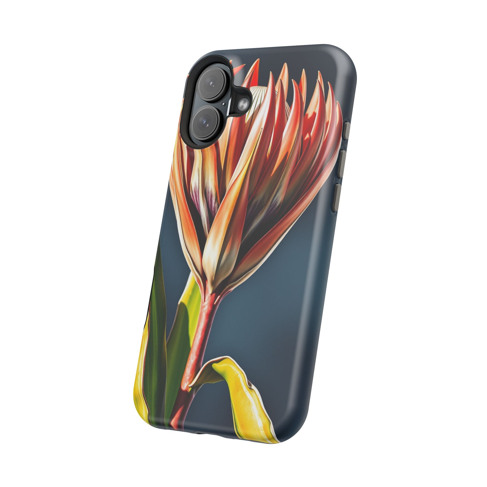 iPhone Protea Bold Vibrant Watercolor Slim Snap Case Ga · iPhone Case