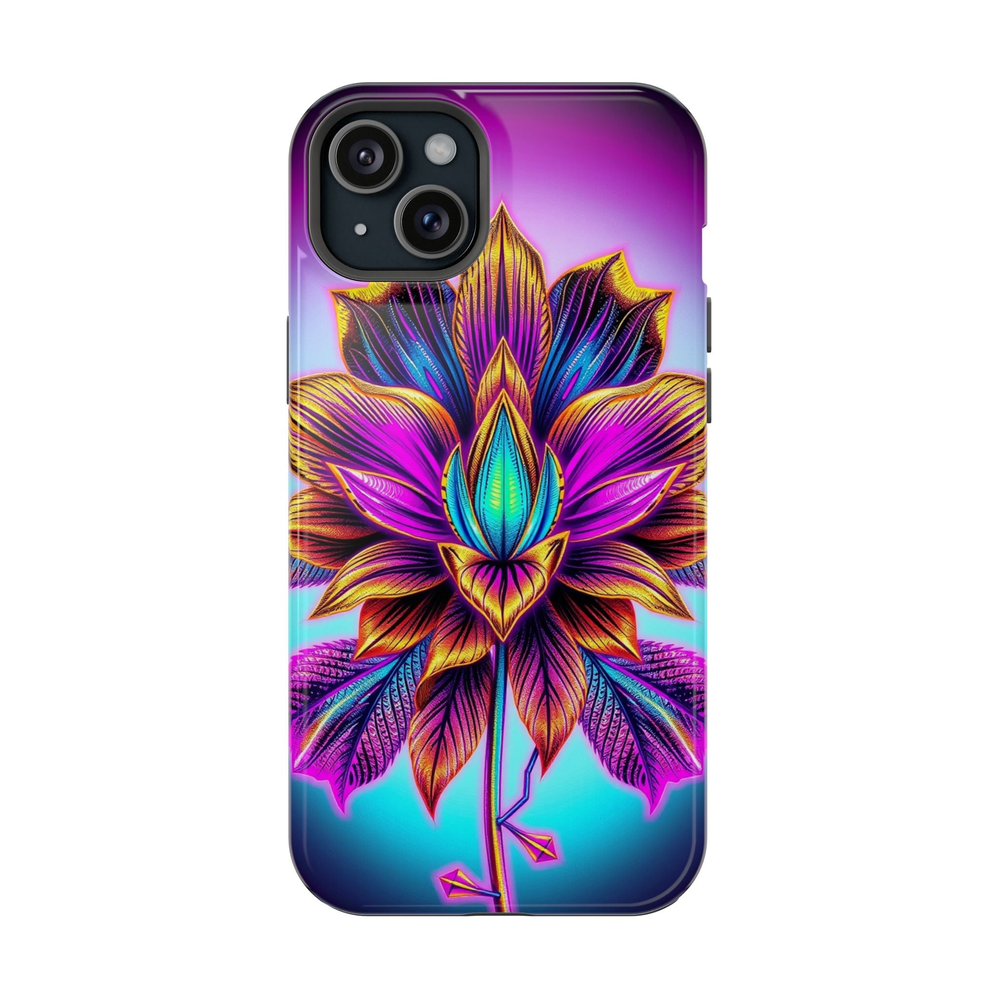 iPhone Floral Gold Foil Mystic Art Bold Modern Everyday Snap Case · iPhone Case