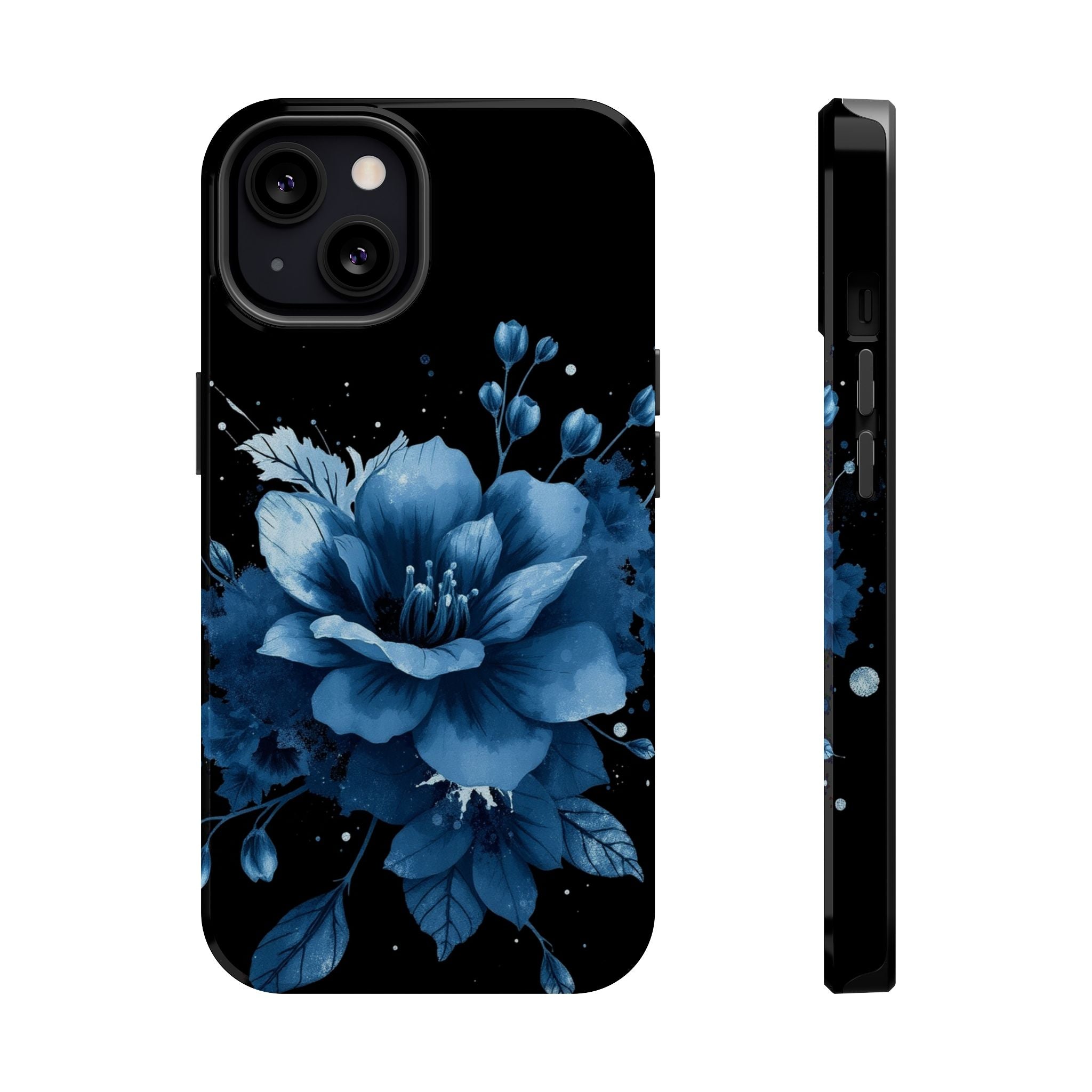 iPhone Serene Floral Watercolor Splash Design Slim Everyday Designer · iPhone Ca