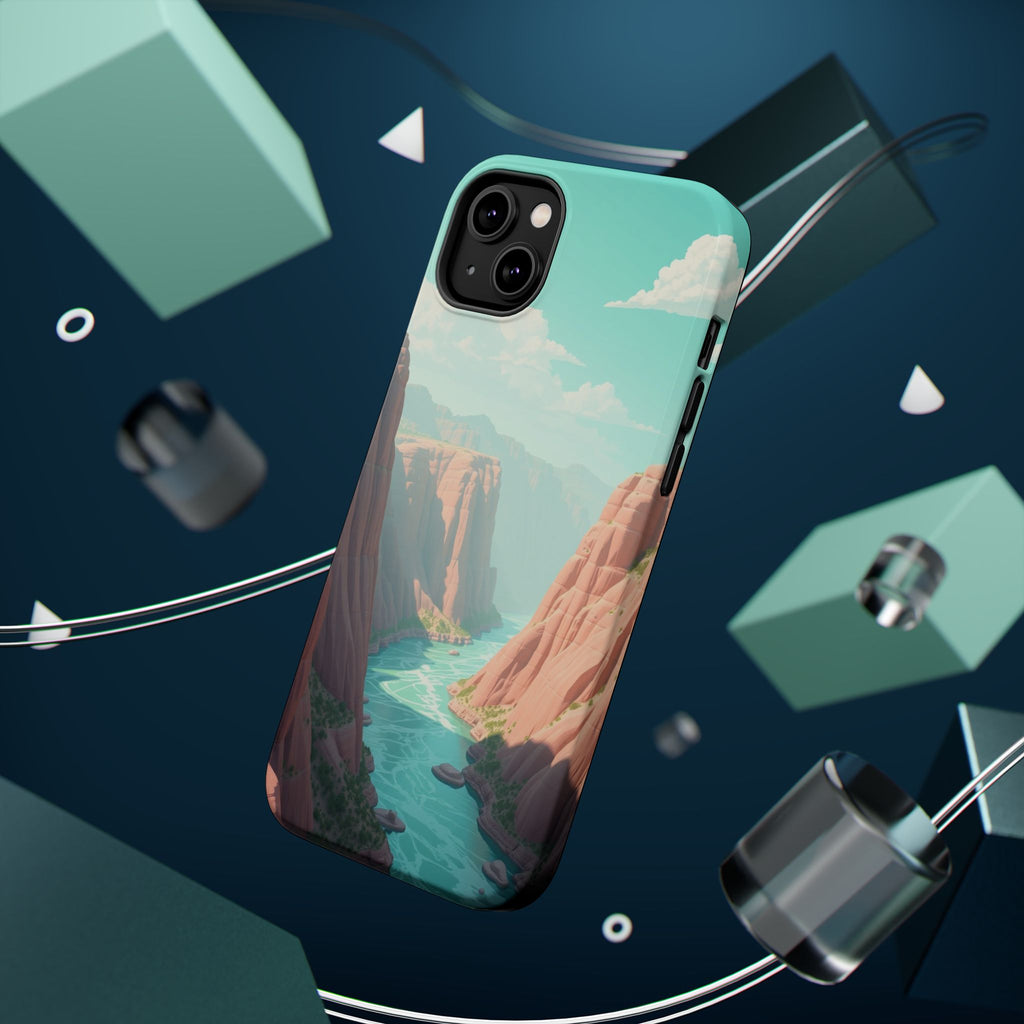 iPhone River Canyon Mystic Art Slim Everyday Designer Case · iPhone Case