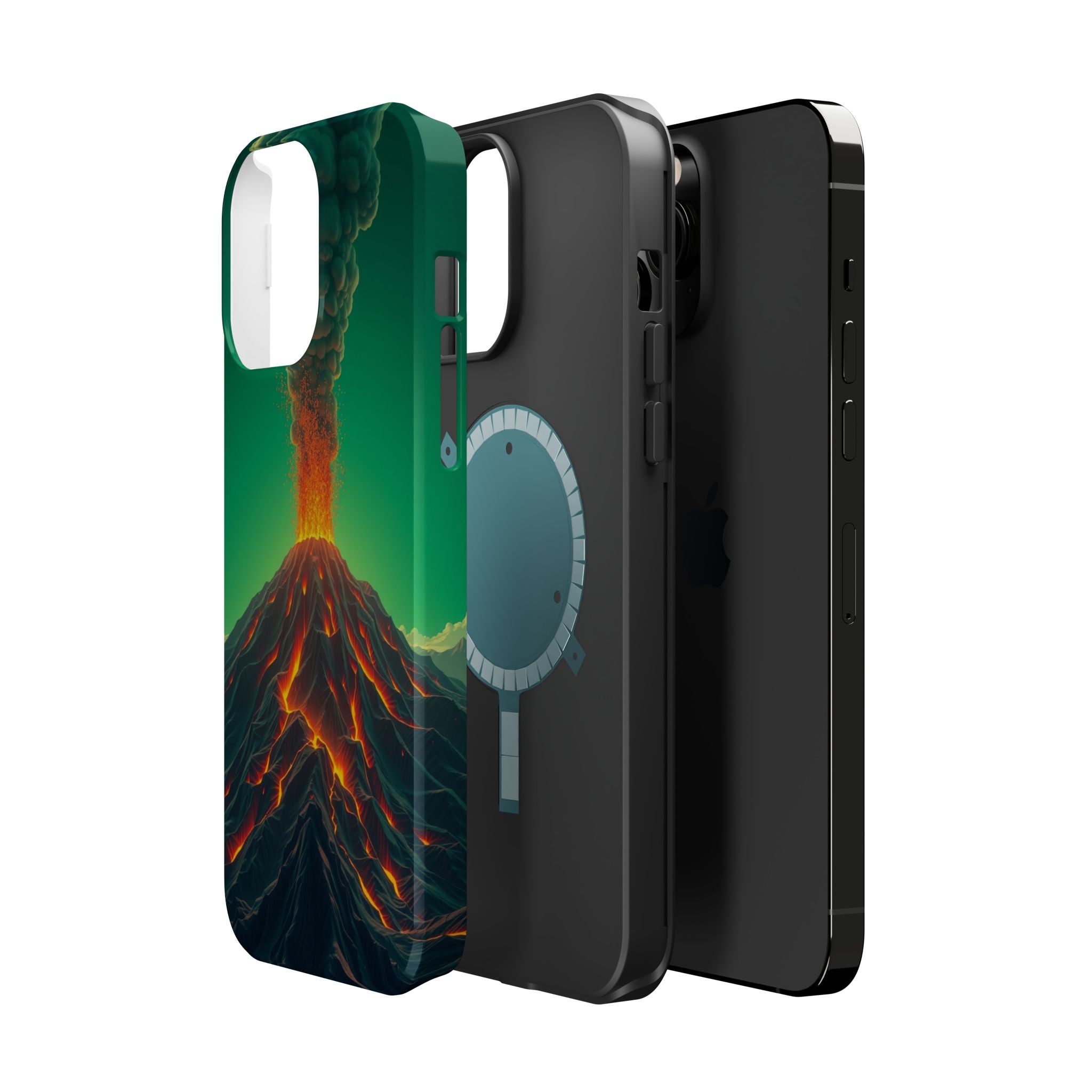 iPhone Dreamy Volcanic Eruption Design Slim Everyday Designer Case · iPhone Case