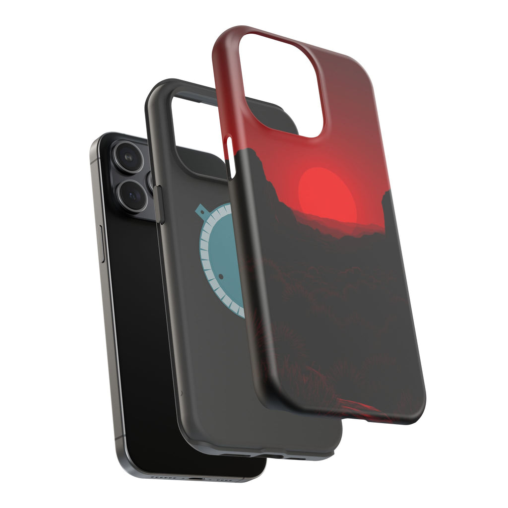 iPhone Vibrant Mesa Sunset Design Bold Modern Everyday Snap Case · iPhone Case