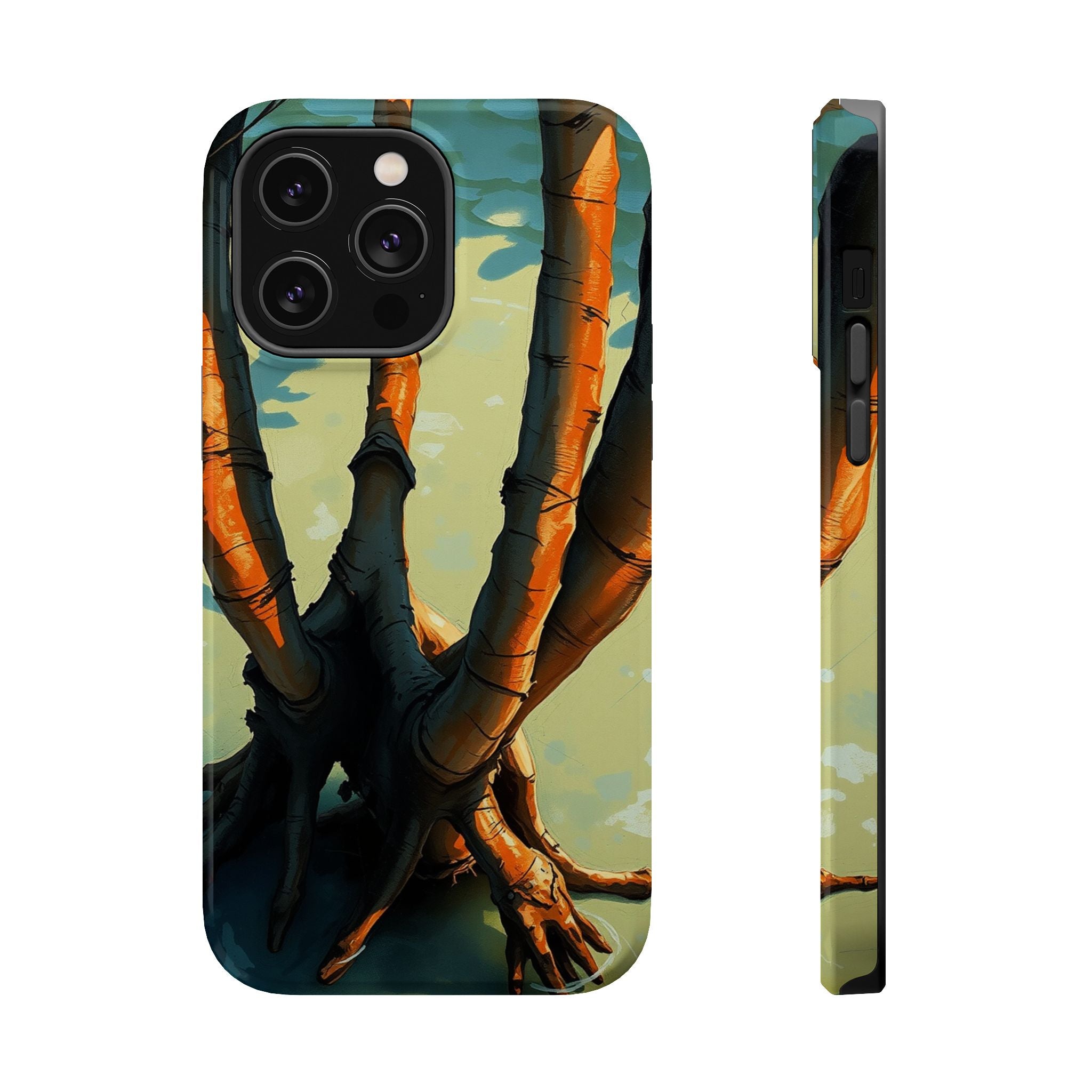 iPhone Mangrove Roots Mystic Art Bold Modern Everyday Snap Case · iPhone Case