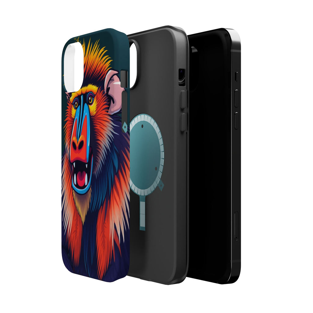 iPhone Mandrill Colorful Face Kids Fun iPhone Phone Case Gift Slim · iPhone Case