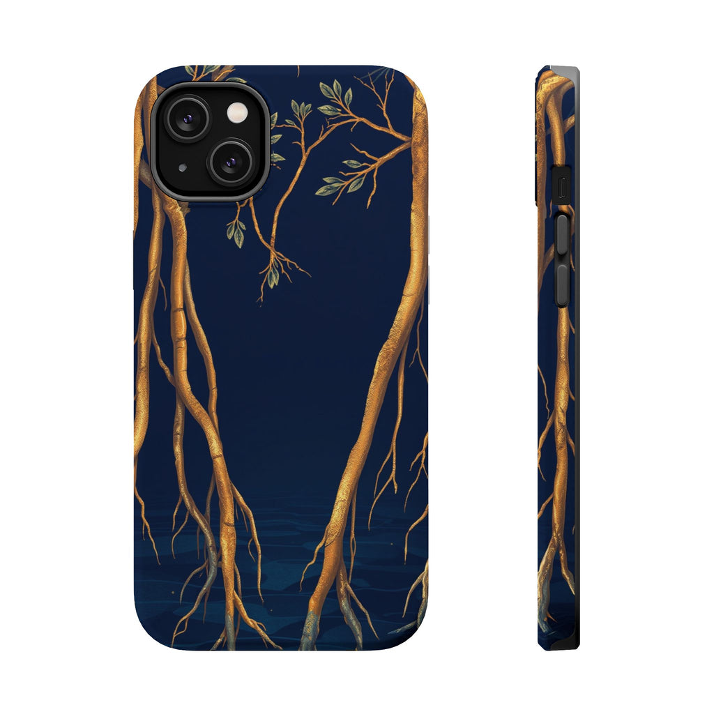 iPhone Mangrove Roots Electric Art Bold Modern Everyday Snap Case · iPhone Case