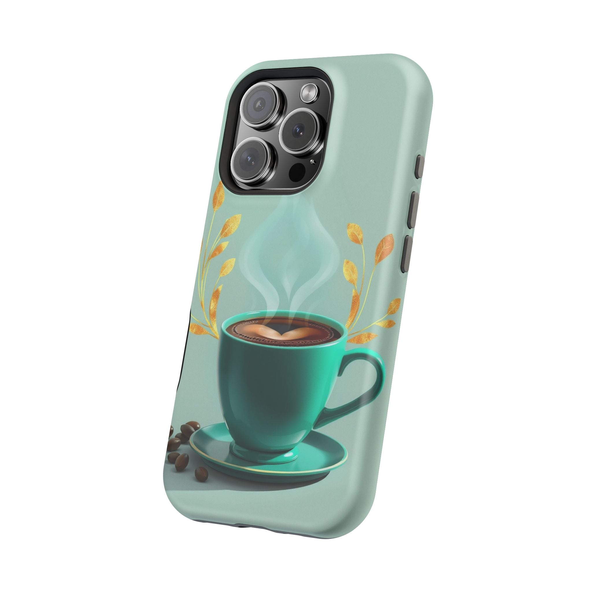 iPhone Radiant Emotional Support Coffee Design Soft Finish Everyday Case · iPhon