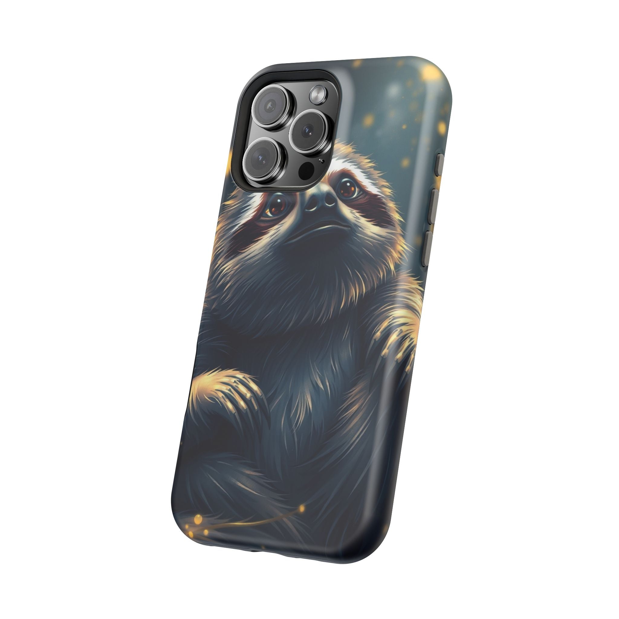 iPhone Vibrant Cozy Sloth Mode Design Slim Everyday Designer Case · iPhone Case