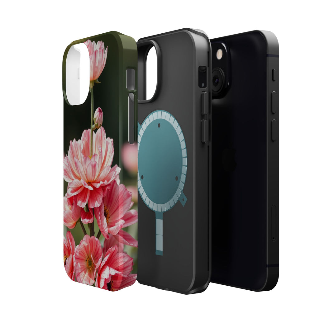 iPhone Ranunculus Stack Vibrant Watercolor Slim Snap Case · iPhone Case