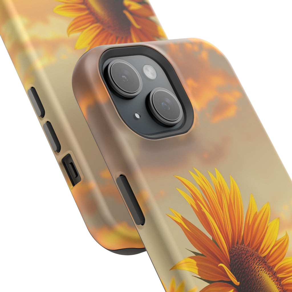 iPhone Sunflower Prairie Electric Art Slim Everyday Designer Case · iPhone Case
