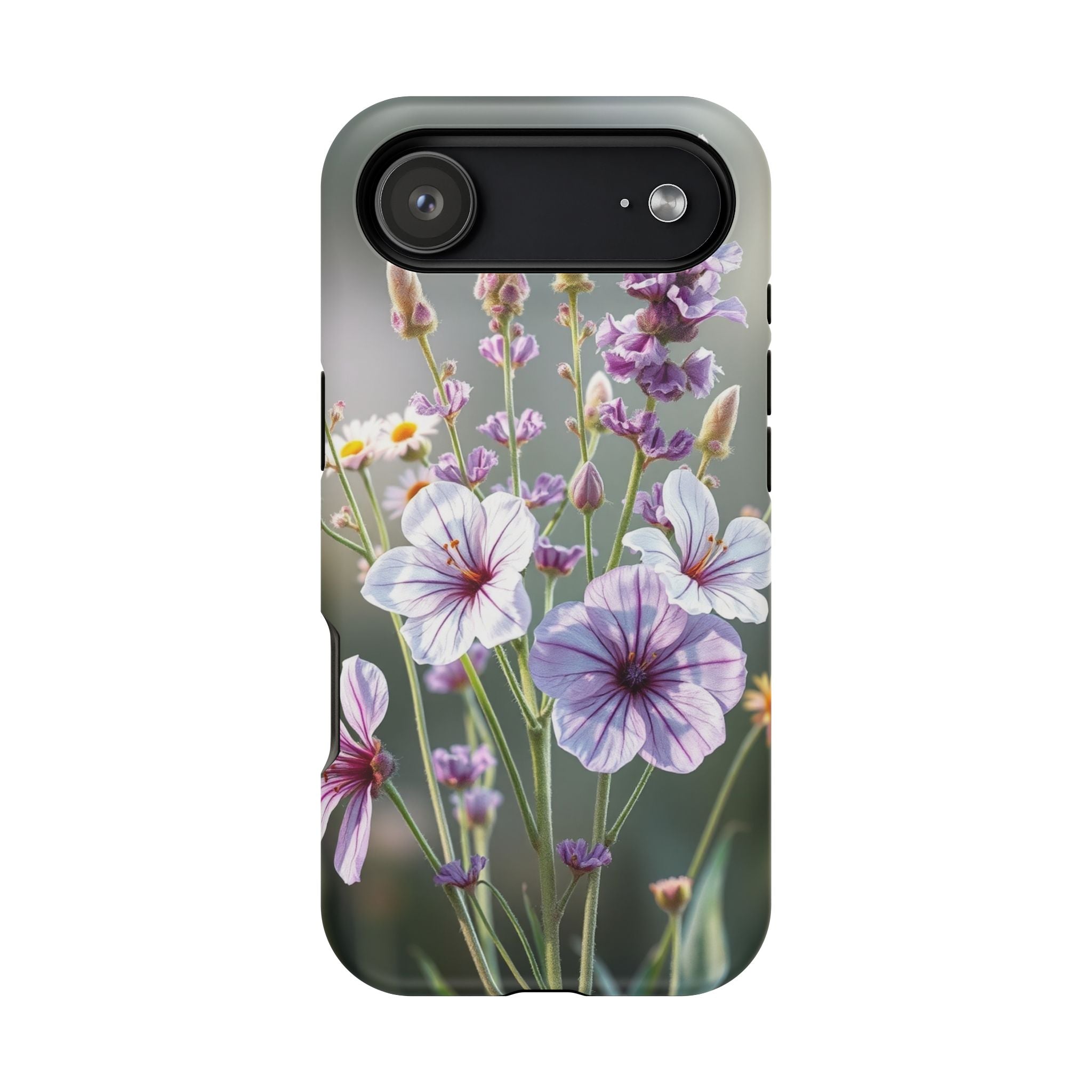 iPhone Wildflower Bunch Enchanted Art Slim Everyday Designer Case · iPhone Case