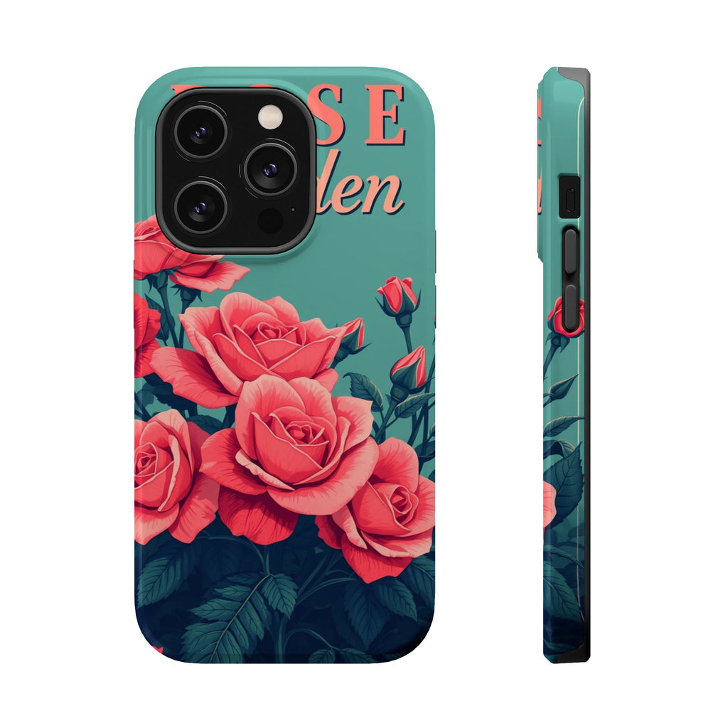 iPhone Rose Garden Enchanted Art Bold Modern Everyday Snap Case · iPhone Case