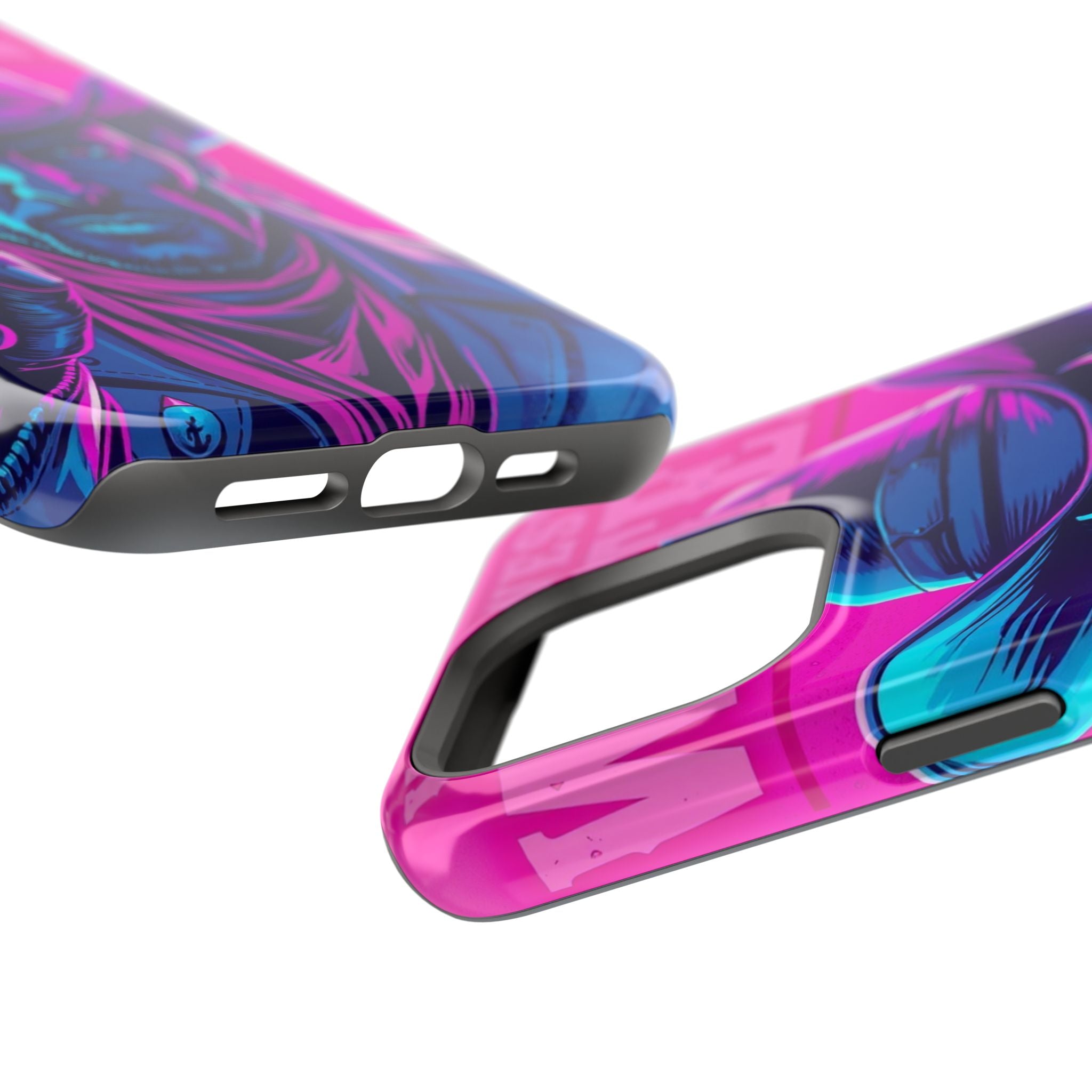 iPhone Wild West Wanted Neon Cyberpunk Slim Everyday Designer Case · iPhone Case