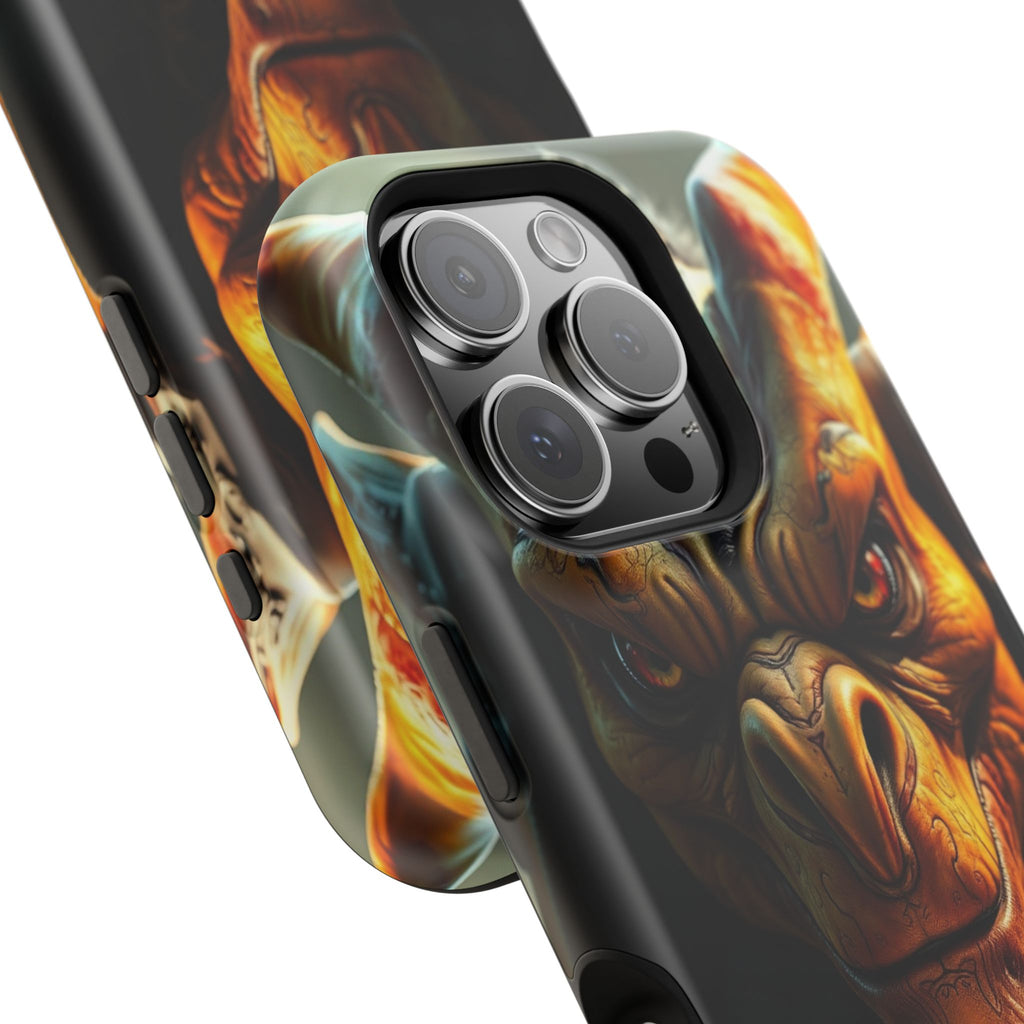 iPhone Mustard And Rust Goblin Mode Activated Slim Everyday Designer Case · iPho