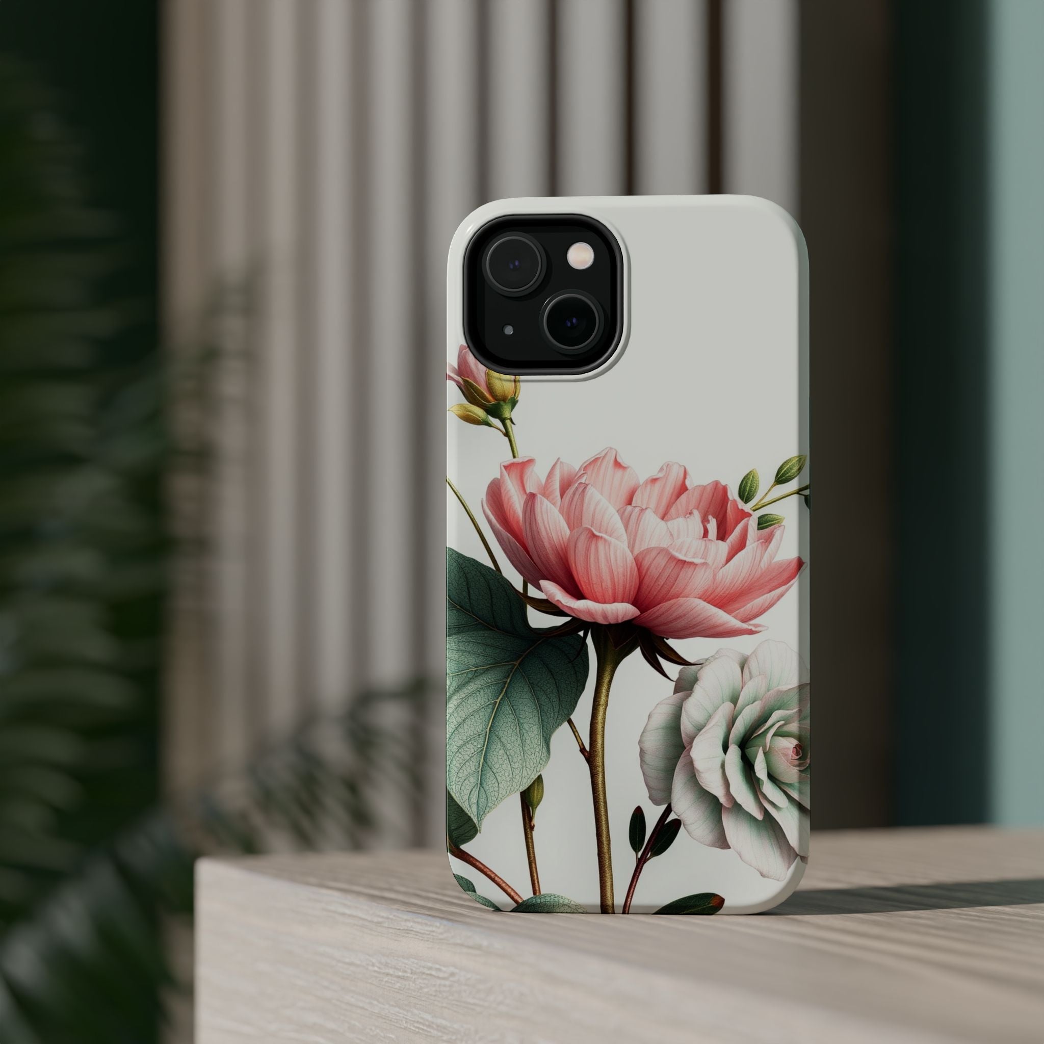 iPhone Vibrant Vintage Botanical Print Design Clean iPhone 14 Minimal · iPhone C