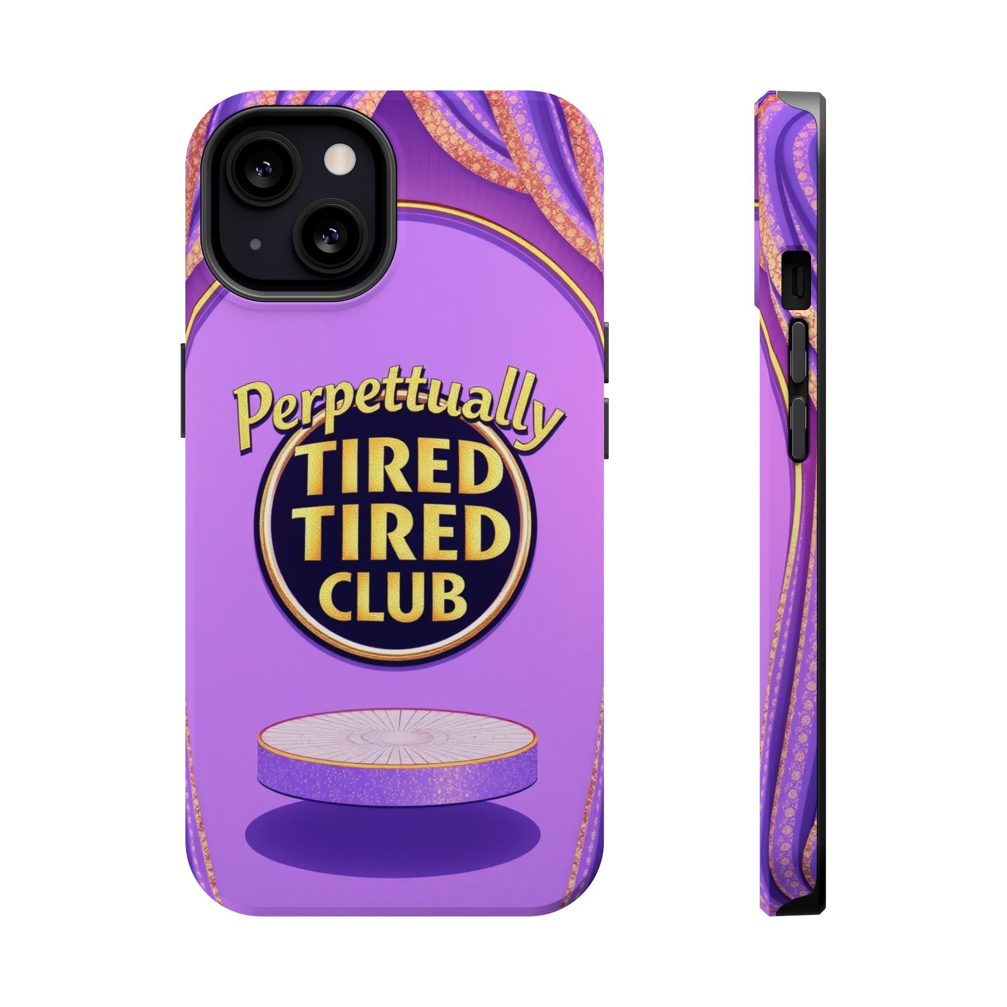 iPhone Perpetually Tired Club Bold Art Slim Everyday Designer Case · iPhone Case