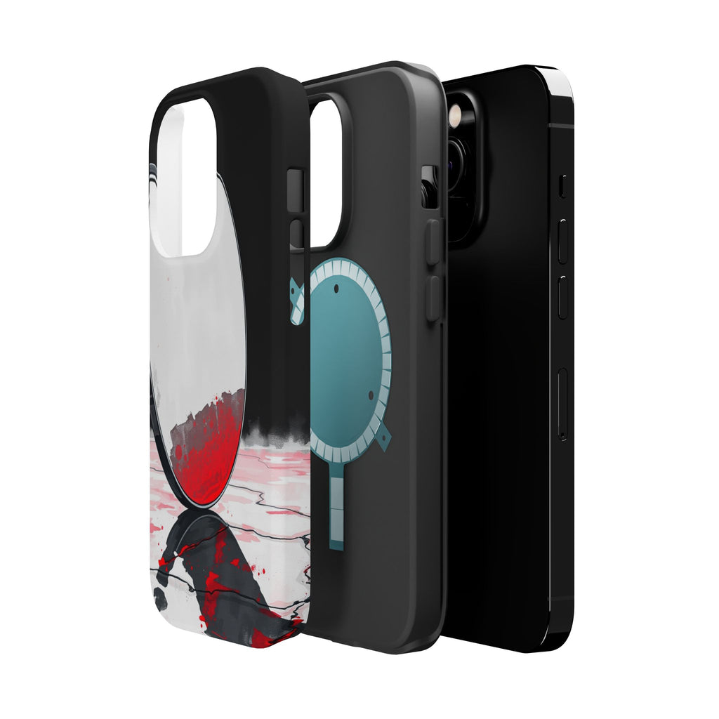 iPhone Earthy Salt Flat Mirror Design Slim Everyday Designer Case · iPhone Case