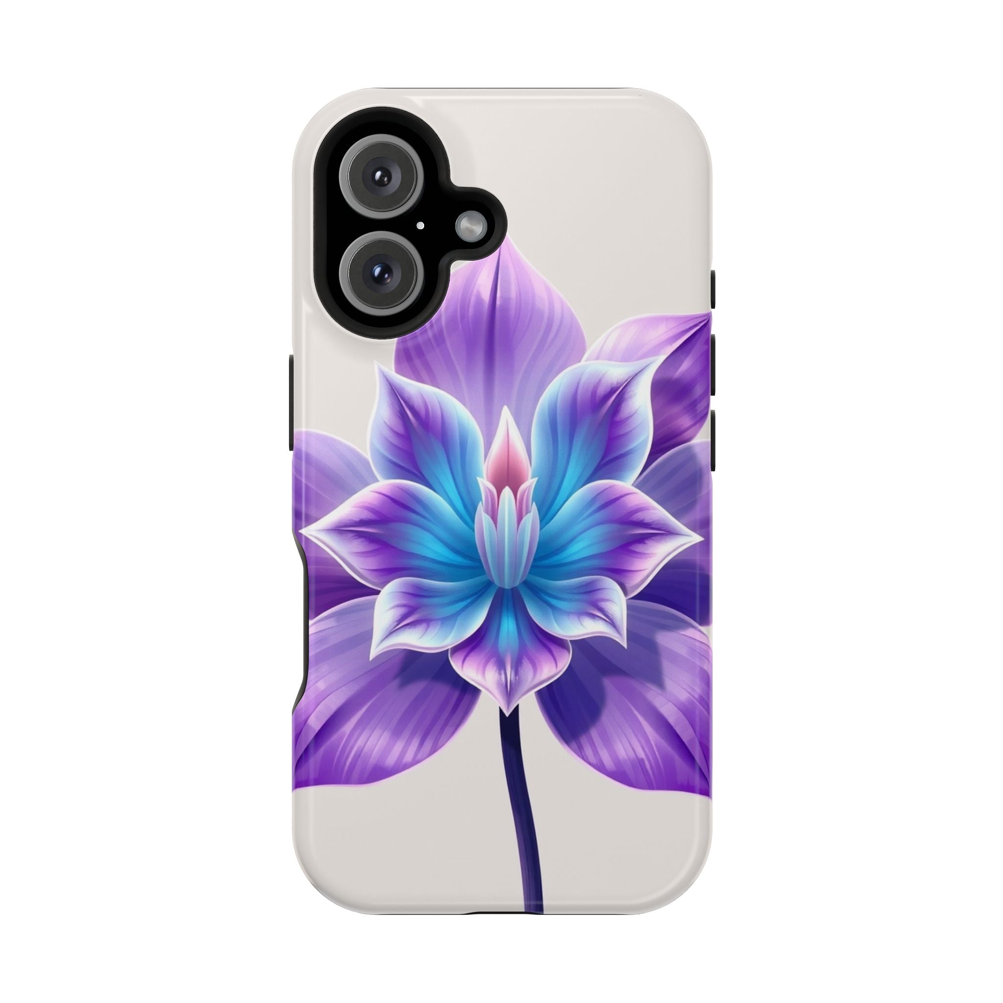 iPhone Dreamy Neon Floral Design 10 Slim Everyday Designer Case · iPhone Case