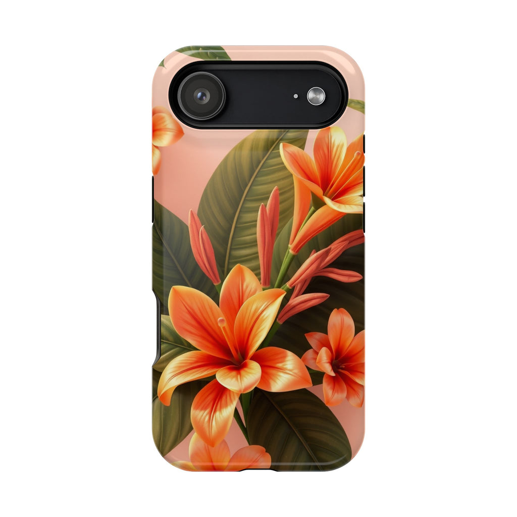 iPhone Tropical Bloom 3D Digital Bold Modern Everyday Snap Case · iPhone Case