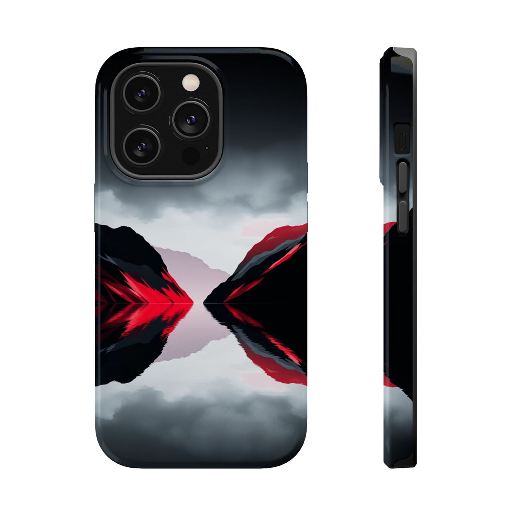 iPhone Vibrant Fjord Reflection Design Slim Everyday Designer Case · iPhone Case
