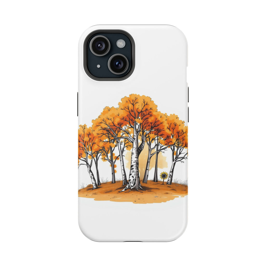 iPhone Dreamy Birch Grove Design Bold Modern Everyday Snap Case · iPhone Case