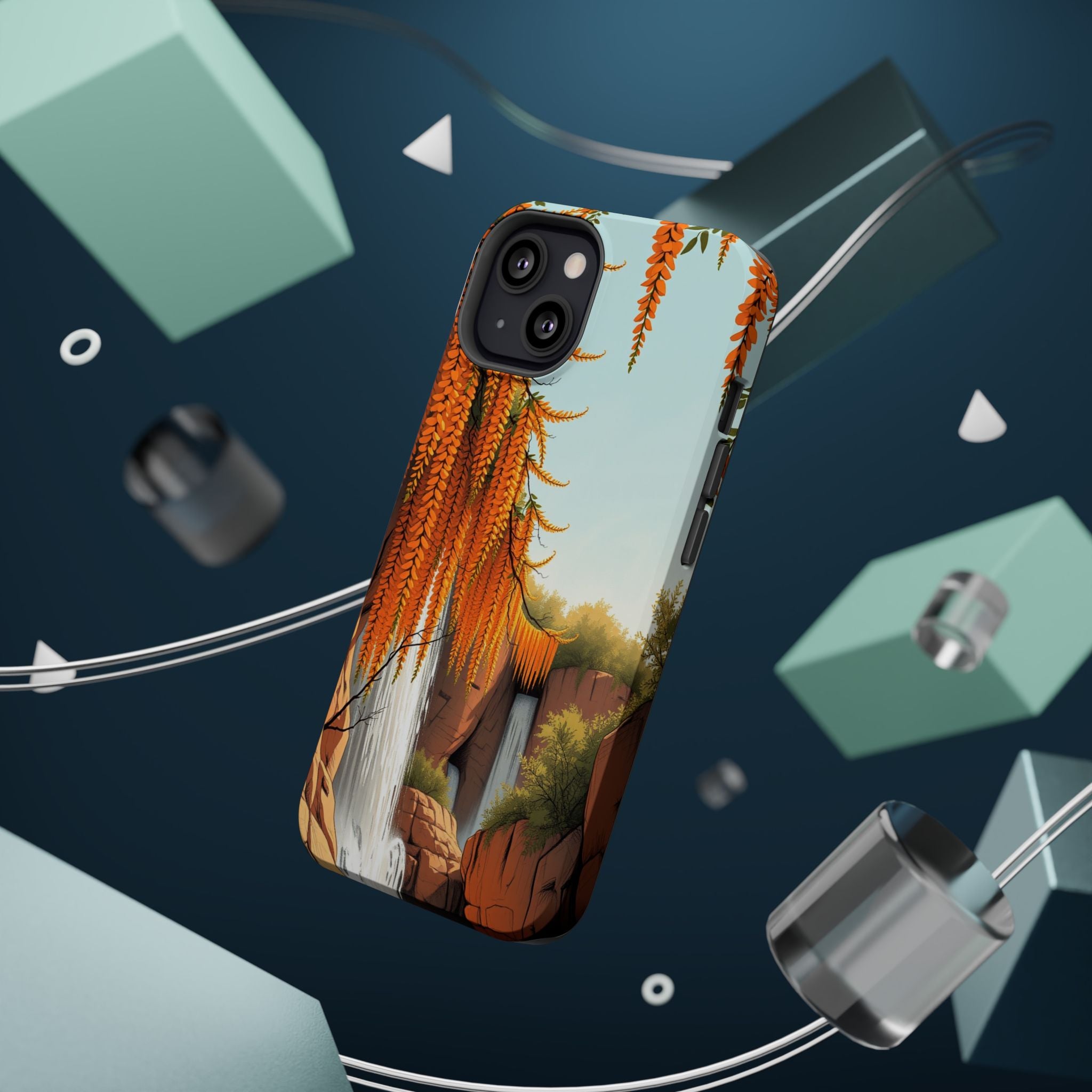 iPhone Wisteria Cascade Mystic Art Bold Modern Everyday Snap Case · iPhone Case