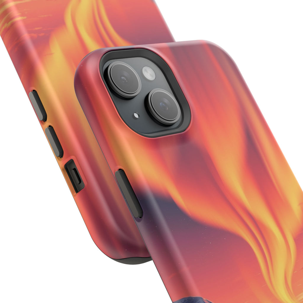 iPhone Sunset Amber And Peach Northern Lights Slim iPhone Everyday · iPhone Case