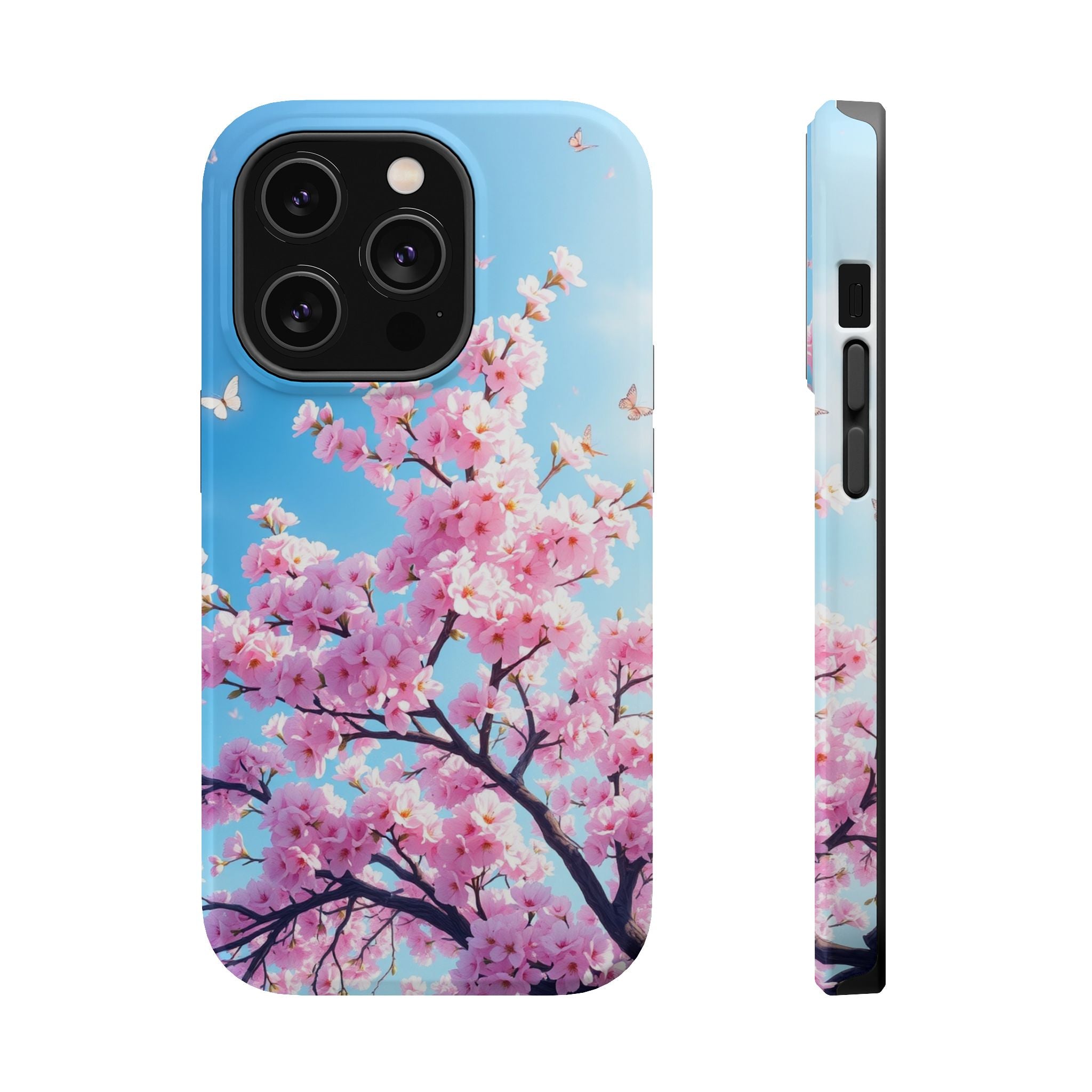 iPhone Cherry Blossom Floral Slim Everyday Designer Case · iPhone Case