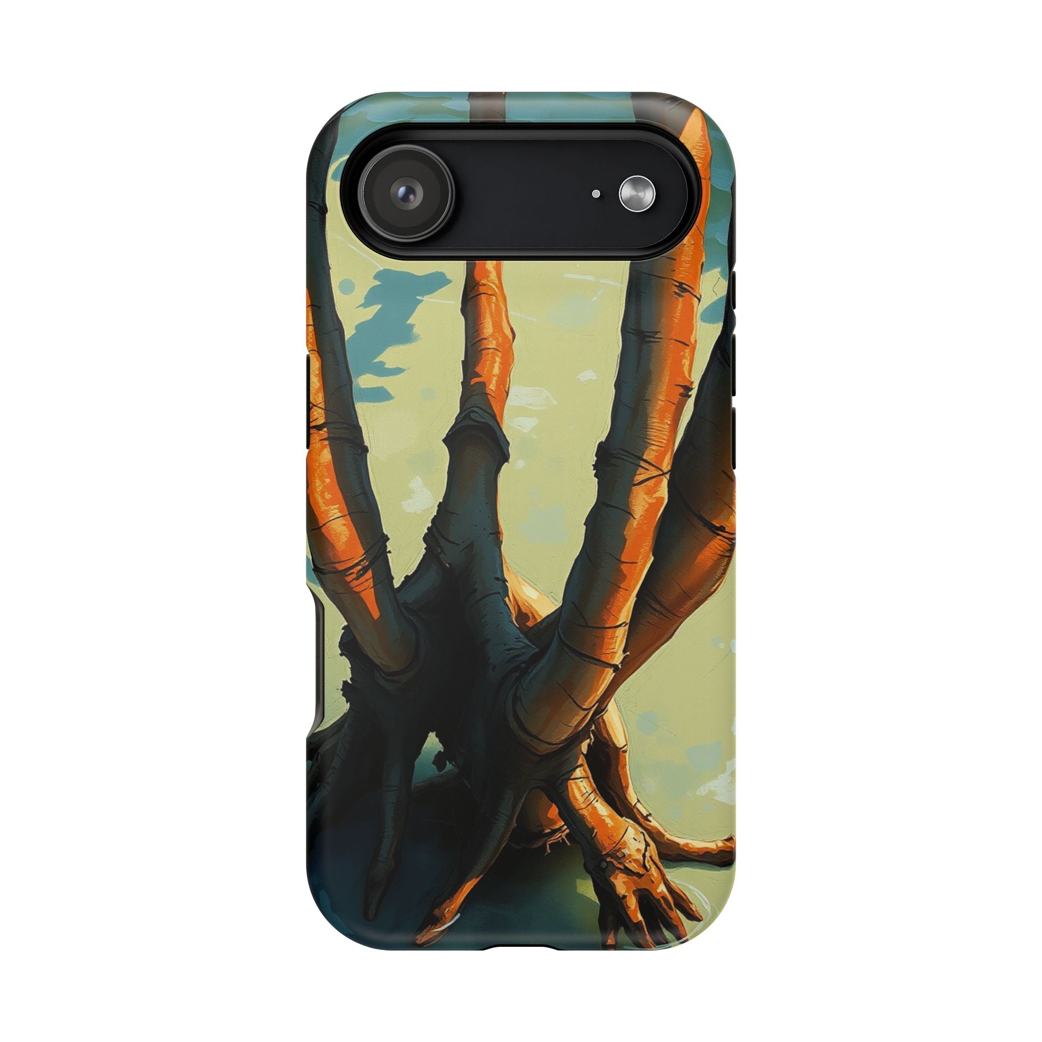 iPhone Mangrove Roots Mystic Art Bold Modern Everyday Snap Case · iPhone Case