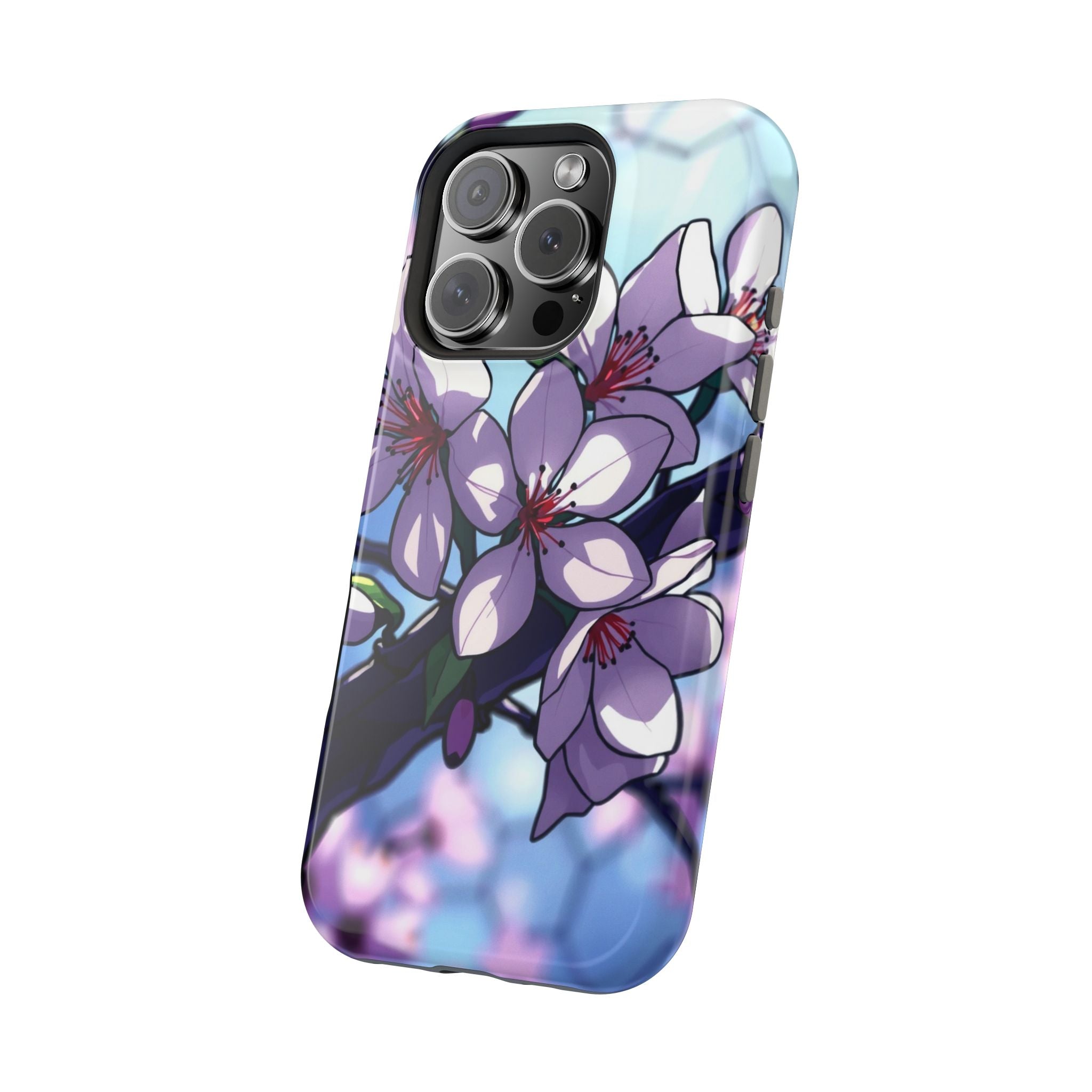 iPhone Dreamy Cherry Blossom Design Slim Everyday Designer Case · iPhone Case