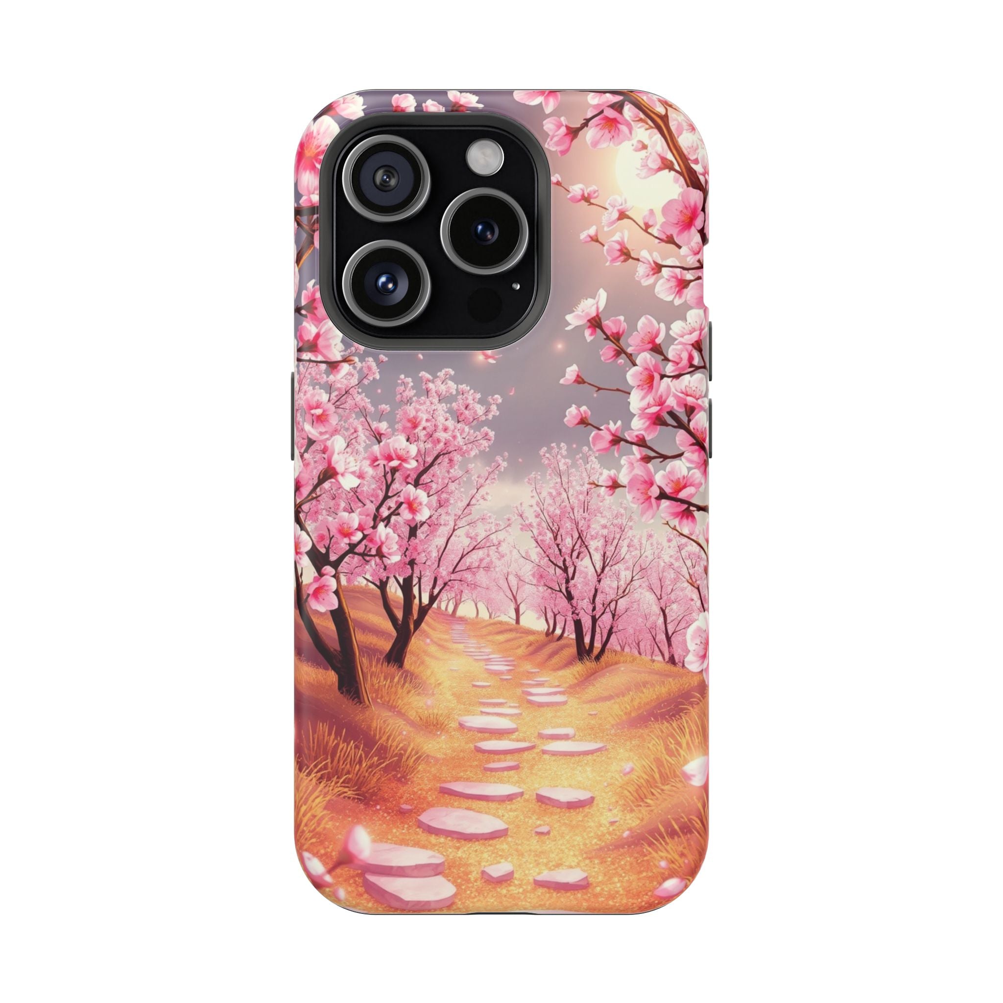 iPhone Dreamy Blossom Trail Design 14 Slim Everyday Designer Case · iPhone Case
