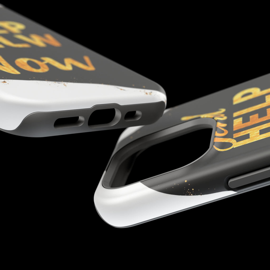 iPhone Send Help Now Enchanted Art Bold Modern Everyday Snap Case · iPhone Case