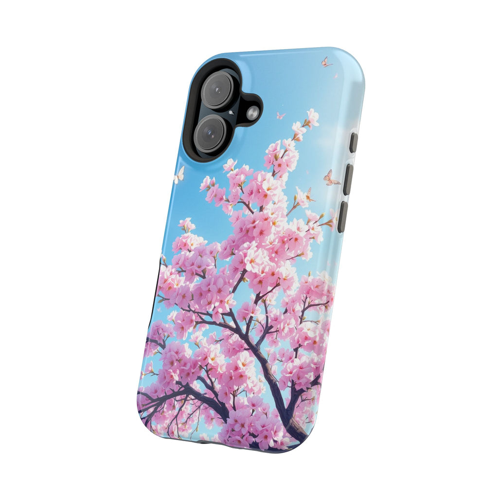 iPhone Cherry Blossom Floral Slim Everyday Designer Case · iPhone Case