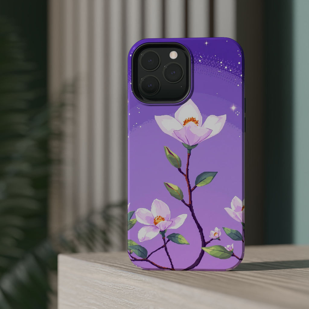 iPhone Magnolia Dream Enchanted Art Slim Everyday Designer Case · iPhone Case