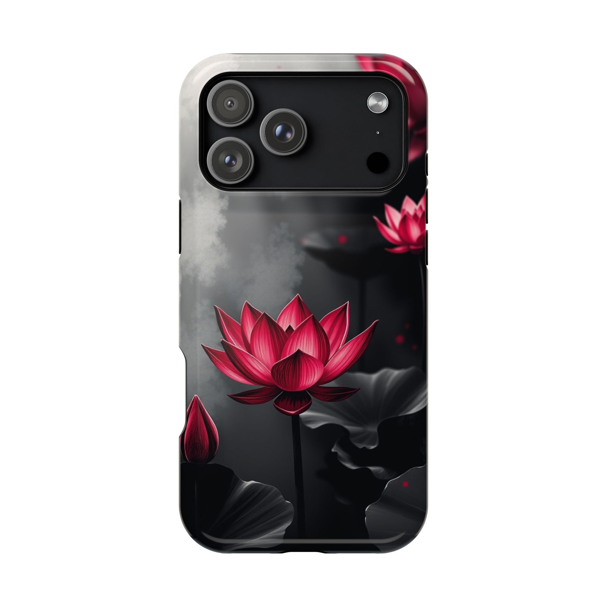 iPhone Lotus Pond Mystic Art 15 Slim Everyday Designer Case · iPhone Case