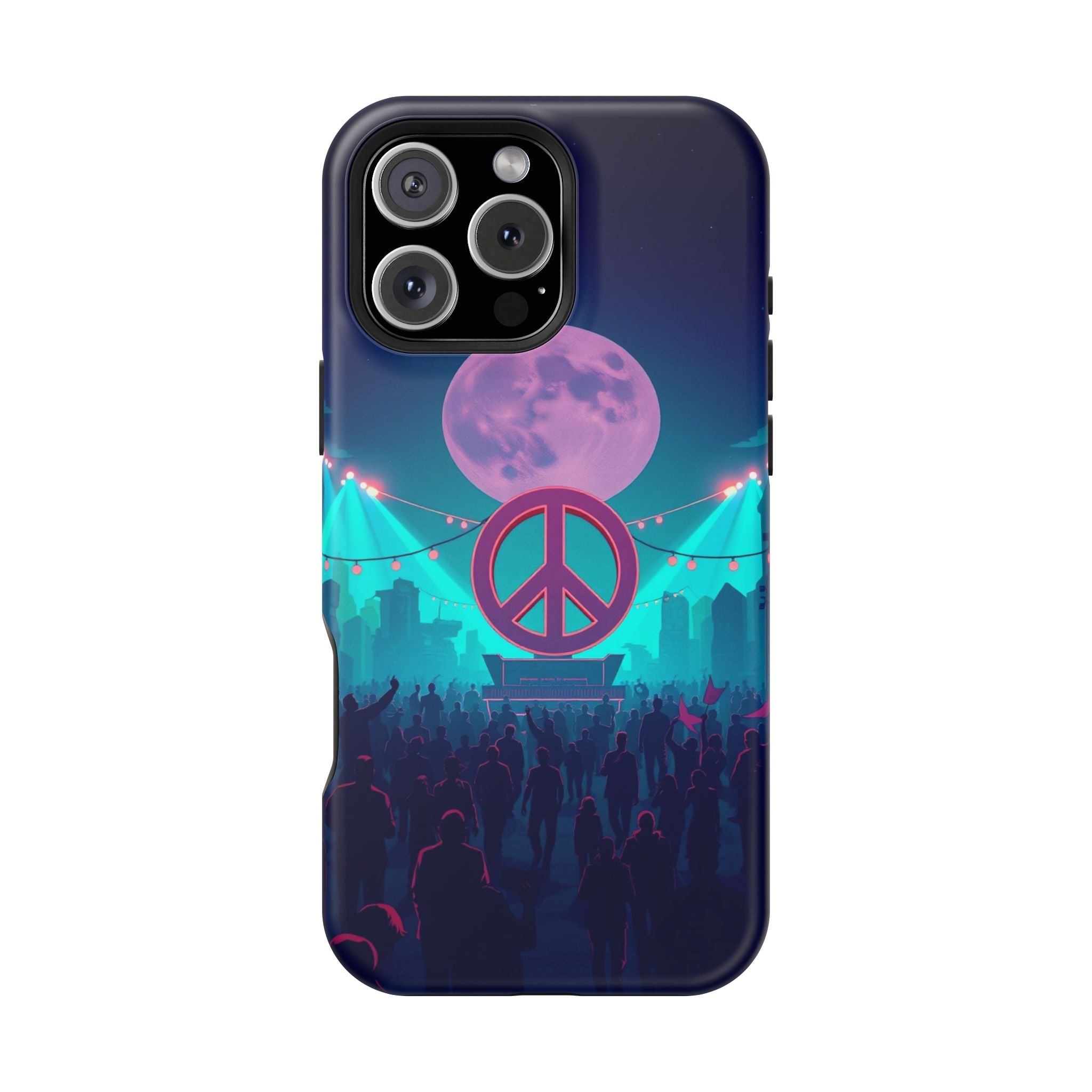 iPhone Woodstock Peace Mystic Art Bold Modern Everyday Snap Case · iPhone Case