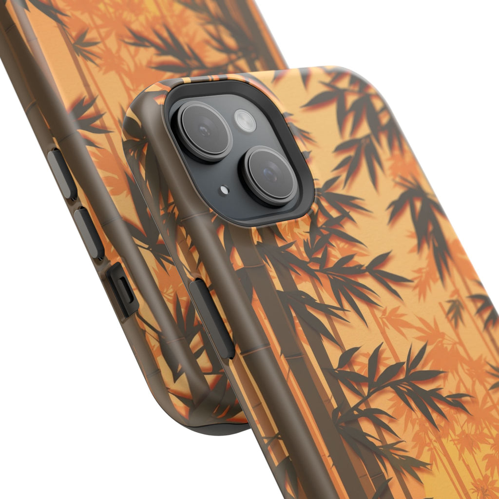 iPhone Earthy Bamboo Grove Design 12 Slim Everyday Designer Case · iPhone Case