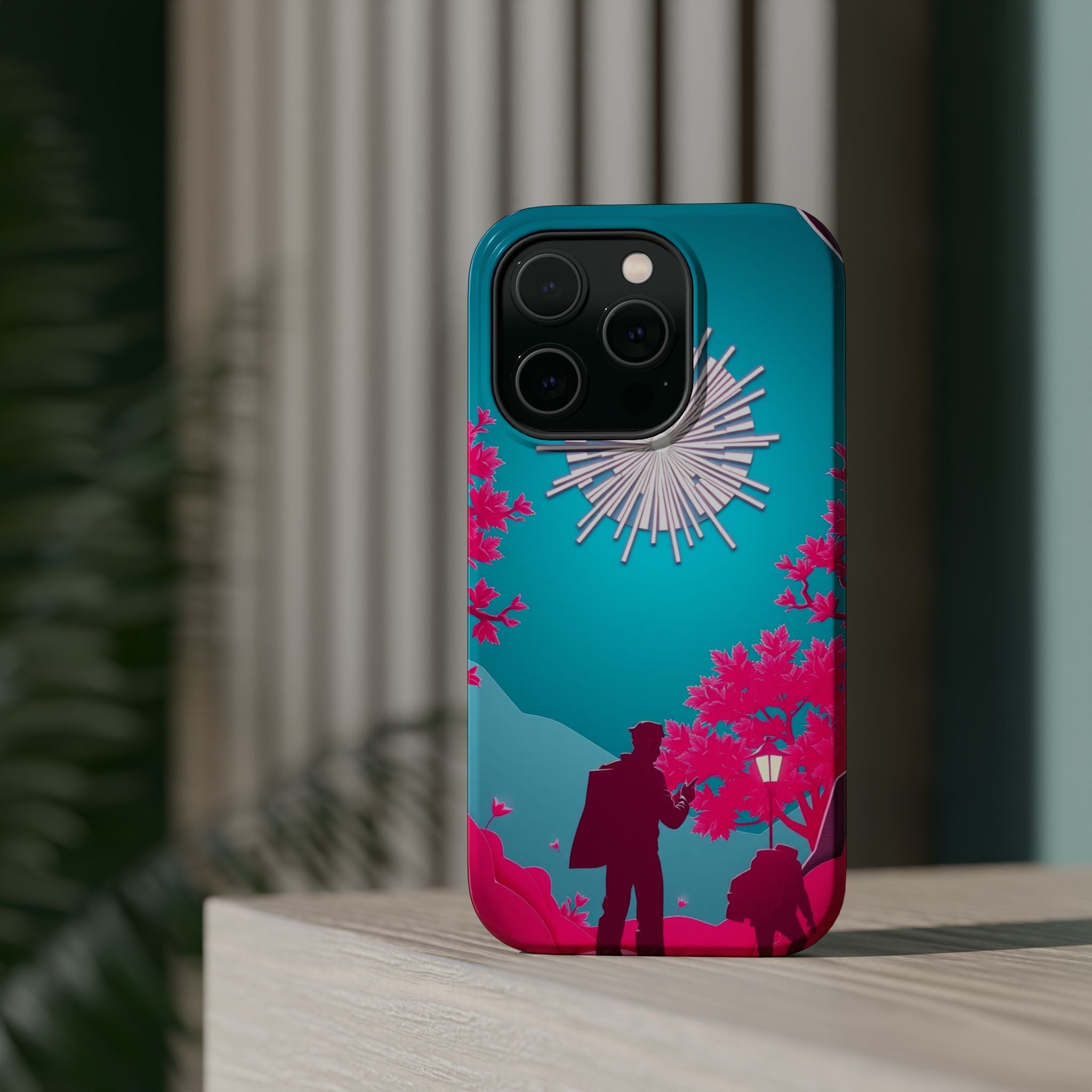 iPhone Bud Burst Paper Cut Art Slim Everyday Designer Case · iPhone Case