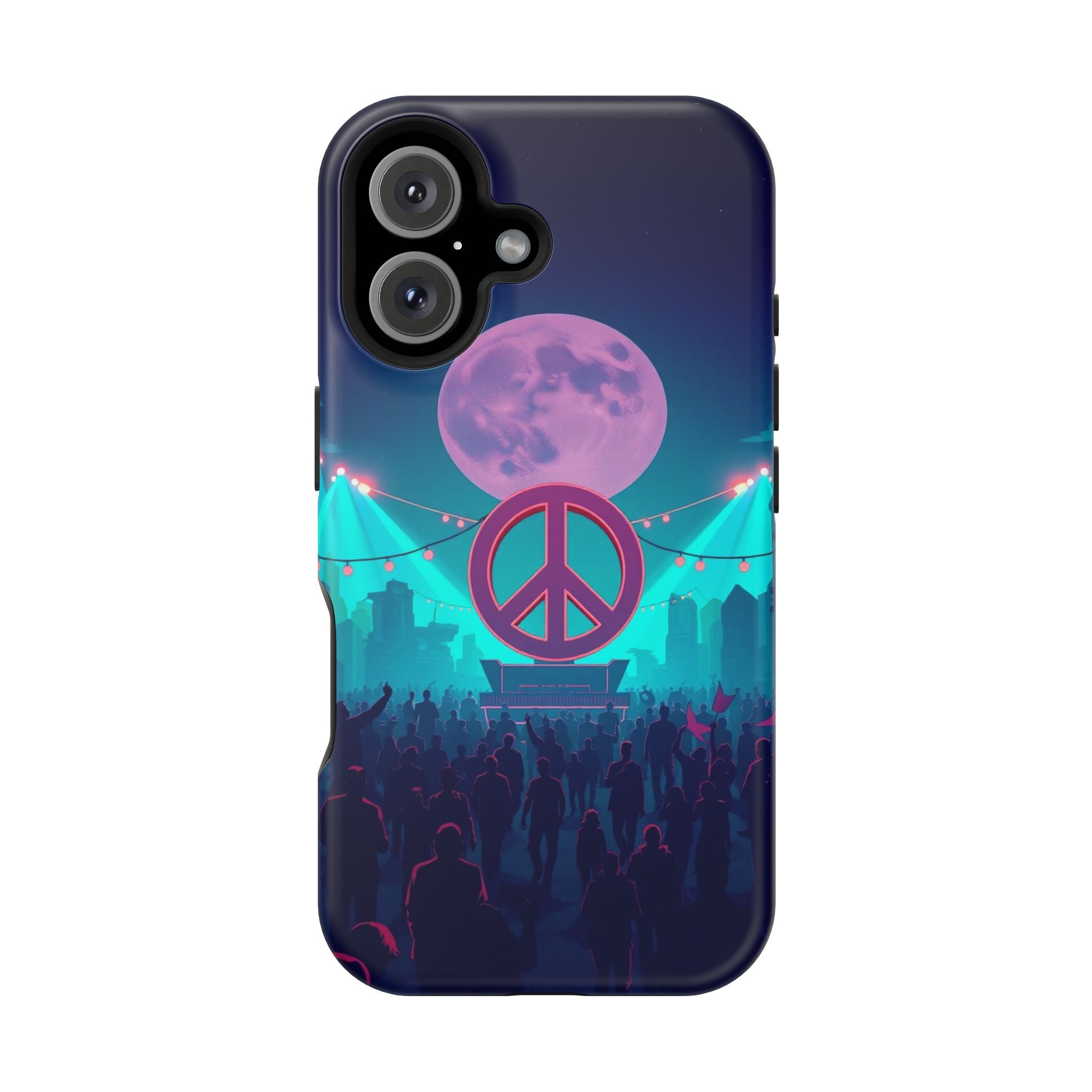 iPhone Woodstock Peace Mystic Art Bold Modern Everyday Snap Case · iPhone Case